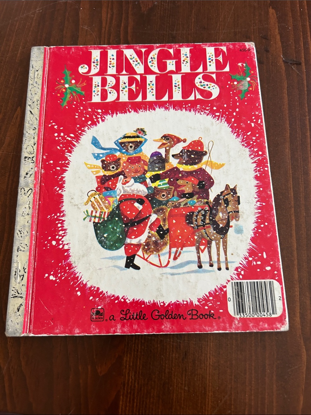 Little Golden Book: Jingle Bells - Bright Red Holiday Story for Kids